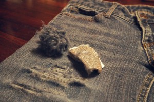 DIY: Distressed Denim Jeans for Beginners