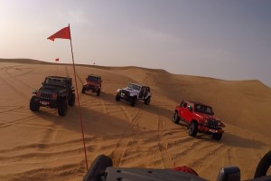 Dune Bashing in Dubai